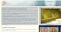 Desktop Screenshot of alice-mason.com